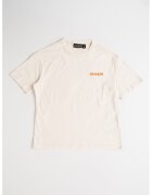 Napapijri Tricou din bumbac cu imprimeu logo - Portocaliu/Bej