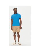 Napapijri Tricou polo barbati NP0A4ID4B2W1 - Bumbac - Albastru - Albastru