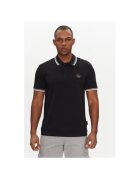 Napapijri Tricou polo barbati NP0A4ID59411 - Bumbac - Negru - Negru