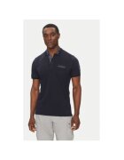 Napapijri Tricou polo barbati NP0A4IN91761 - Bumbac - Bleumarin - Bleumarin