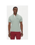 Napapijri Tricou polo barbati NP0A4IN9G1X1 - Bumbac - Verde - Verde