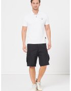 Napapijri Tricou polo cu logo Elbas - Alb optic