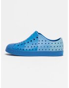 Native Pantofi sport slip-on cu perforatii - Albastru pastel/Albastru inchis/Albastru
