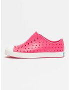 Native Tenisi slip-on cu varf intarit Jefferson - Alb/Fucsia
