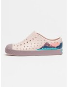 Native Tenisi slip-on cu varf intarit Jefferson Block - Violet prafuit/Roz pal
