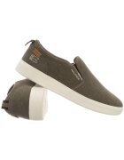 Nautica Mocasini barbati Carrera CVS - masliniu - material sintetic - material textil - slip-on -