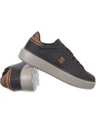 Nautica Tenisi barbati CAYENNE - maro-gri - material sintetic-textil - inchidere cu sireturi - talpa cauciuc