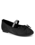 Nelli Blu Balerini copii - fete - negru - tesatura textil