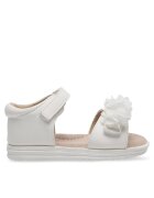Nelli Blu Pantofi copii - 7519 - Piele naturala - Alb
