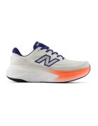 New Balance Pantofi Fresh Foam x More din plasa cu aplicatie logo laterala - pentru alergare - Gri deschis/Bleumarin