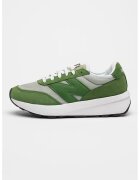 New Balance Pantofi sport 370 cu garnituri de piele intoarsa si insertii de plasa - Verde feriga