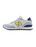 New Balance Pantofi sport 515 low-cut cu garnituri din piele intoarsa - Galben/Albastru glaciar