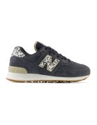 New Balance Pantofi sport 574 cu logo si sireturi - Gri antracit