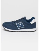 New Balance Pantofi sport cu garnituri de piele intoarsa sintetica 500 - Bleumarin