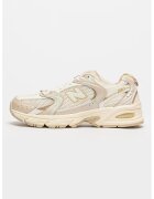 New Balance Pantofi sport cu garnituri din piele ecologica 530 - Bej deschis