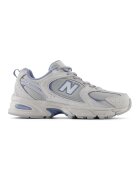 New Balance Pantofi sport din material textil cu garnituri din piele 530 - Albastru pastel/Gri deschis