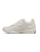 New Balance Pantofi sport low-cut din piele intoarsa - Alb fildes