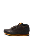 New Balance Pantofi sport mid-high de piele nabuc si plasa - Maro/Galben