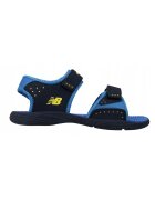 New Balance Sandale cu inchidere velcro si detalii logo K2004NBL -