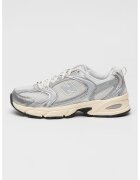 New Balance Tenisi unisex 530 din plasa cu garnituri din piele ecologica - Albastru lavanda/Argintiu