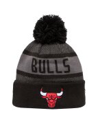New Era Caciula barbati - Jake Cuff Beanie Chicago Bulls Hat 60565217 - Gri
