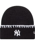 New Era Caciula Chunky Topstitch NY Yankees 53050 - Negru