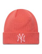 New Era Caciula cu broderie logo - Roz somon