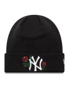 New Era Caciula cu broderii florale - Negru