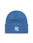 New Era Caciula dama Wide Cuff Bean - poliester/acril - albastru