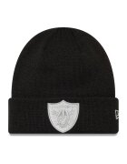 New Era Caciula din tricot Raiders - Alb/Negru