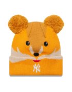 New Era Caciula elastica cu model vulpe si ciucuri - Maro deschis