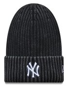 New Era Caciula striata cu aspect decolorat - Negru/Alb murdar