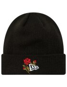 New Era Caciula Unisex - Rose Icon Cuff Knit Beanie Hat 6058 - Negru