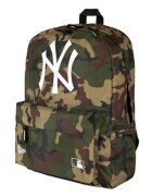 New Era Rucsac cu imprimeu camuflaj New York Yankees - Verde