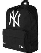 New Era Rucsac unisex cu buzunar frontal Mlb Stadium - Negru - Alb - 36548 - Alb/Negru