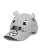 New Era Sapca baseball din bumbac cu urechi - Alb/Negru/Gri deschis