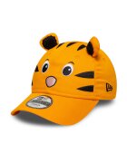 New Era Sapca baseball din bumbac cu urechi - Negru/Portocaliu