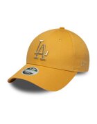 New Era Sapca din bumbac LA Dodgers 9FORTY - Galben sofran