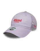 New Era Sapca trucker cu detaliu text brodat - Rosu/Lila