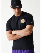 New Era Tricou cu imprimeu pe spate - Negru