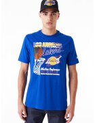 New Era Tricou cu Los Angeles Lakers NBA - Albastru inchis