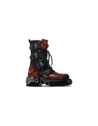 New Rock Bocanci Barbati M-107-S1 - Piele naturala - Negru