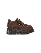 New Rock Pantofi sport unisex M-120N-C56 - Piele naturala - Maro