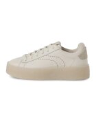NEWD Pantofi sport flatform din piele - Bej deschis