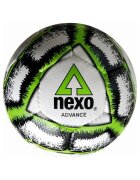 NEXO Minge fotbal ADVANCE - marimea 5 - alb/verde/negru