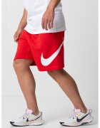 Nike Bermude cu snur de ajustare si buzunare - Rosu/Alb
