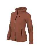 Nike Bluza cu fermoar W NSW TCH FLC WR FZ HDY-FB8338-825