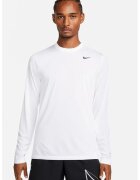 Nike Bluza cu tehnologie Dri FIt pentru fitness - Alb optic