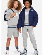 Nike Bluza de trening din amestec de bumbac cu logo Club - Alb/Gri melange