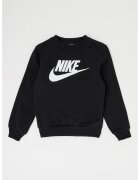 Nike Bluza de trening din amestec de bumbac cu logo Club - Alb/Negru